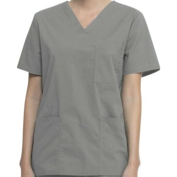 Scrubstar Tops - Unisex Plus Size 3XL Stretch V-Neck Medical Scrub Top